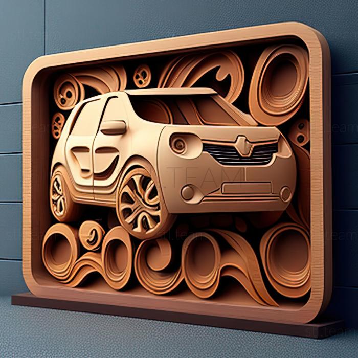 3D model Dacia Lodgy (STL)